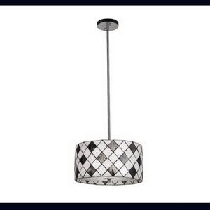 Kichler Lighting Tiffany Style Box Shade Hanging Pendant